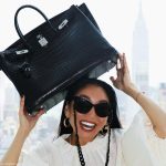 Hermes Birkin 40 Black Matte Porosus Crocodile Palladium Hardware - Image 2