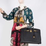 Hermes Birkin 40 Black Togo Gold Hardware - 2010, Square N - Image 12
