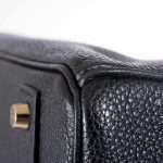 Hermes Birkin 40 Black Togo Gold Hardware - 2010, Square N - Image 7