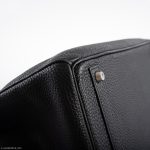 Hermes Birkin 40 Black Togo leather Palladium Hardware - 2008, L Square - Image 2