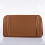 Hermes Birkin 40 HAC Gold Togo leather Palladium Hardware - 2021, Z - Image 5