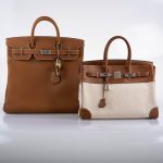 Hermes Birkin 40 HAC Gold Togo leather Palladium Hardware - 2021, Z - Image 7
