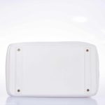 Hermes Birkin 40 HAC White Togo Palladium Hardware - Image 14