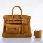 Hermes Birkin Cargo 35 Sesame Swift & Canvas Palladium Hardware - 2021, Z - Image 5