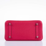 Hermes Birkin Touch 25 Framboise Togo & Matte Alligator Palladium Hardware - 2021, Z - Image 7