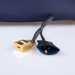 Hermes Birkin Touch 30 Bleu Encre Sombrero & Bleu Obscur Taurillon Clemence Gold Hardware - 2020, Y - Image 5