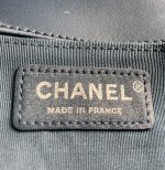 Chanel Medium Quilted Boy Bag Blue - Image 6
