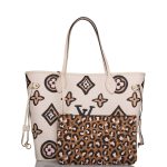 Louis Vuitton Cream Wild At Heart Giant Monogram Neverfull MM - Image 2