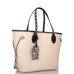 Louis Vuitton Cream Wild At Heart Giant Monogram Empreinte Neverfull MM - Image 5
