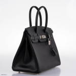 Hermes Birkin 30 Black Epsom with Palladium Hardware - 2021, Z - Image 5