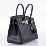 Hermes Birkin 30 Black Epsom with Palladium Hardware - 2021, Z - Image 9