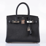 Hermes Birkin 30 Black Epsom with Palladium Hardware - 2021, Z - Image 3
