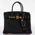 Hermes Birkin 30 Black Navillo Taurillon Leather Gold Hardware - 2020, Y - Image 7