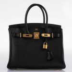 Hermes Birkin 30 Black Navillo Taurillon Leather Gold Hardware - 2020, Y - Image 8